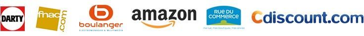 Fnac, boulanger, darty, amazon, cdiscount, rue du commerce